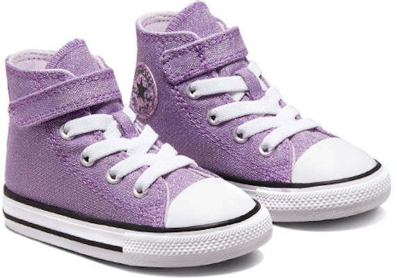 (TD) 匡威Chuck Taylor All Star Easy-On高帮“像素紫色亮片” 772878F Lookbook (TD) 匡威Chuck Taylor All Star Easy-On高帮“像素紫色亮片” 772878F