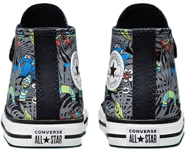 (TD) Converse Chuck Taylor All Star Easy-On Tinggi ''Hitam Kelabu'' A01203C Purchase (TD) Converse Chuck Taylor All Star Easy-On Tinggi ''Hitam Kelabu'' A01203C