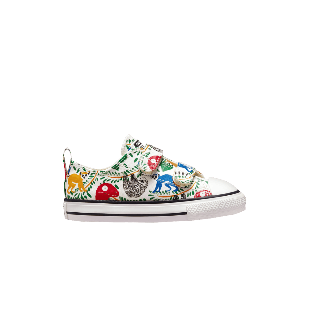 (Infant) Converse Chuck Taylor All Star Easy-On Low 'Multi-Colored Animals' A02603F