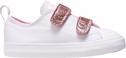 (Infant) Converse Chuck Taylor All Star Easy-On Low 'Glitter Strap' A02983F (Infant) Converse Chuck Taylor All Star Easy-On Low 'Glitter Strap' A02983F