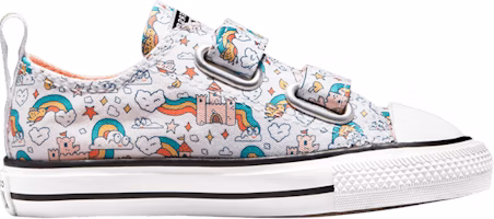 (Infant) Converse Chuck Taylor All Star Easy-On Low 'Rainbow Castles' 772945F (Infant) Converse Chuck Taylor All Star Easy-On Low 'Rainbow Castles' 772945F