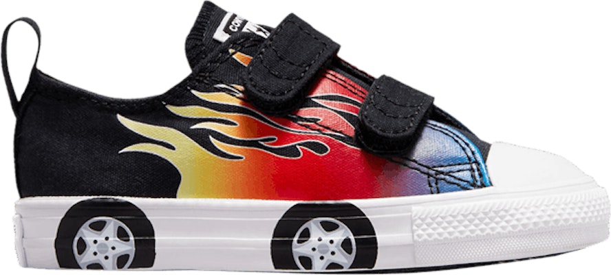 (TD) Converse Chuck Taylor All Star Easy-On Low 'Cars - Llamas Negro'. A05223F Buy (TD) Converse Chuck Taylor All Star Easy-On Low 'Cars - Llamas Negro'. A05223F