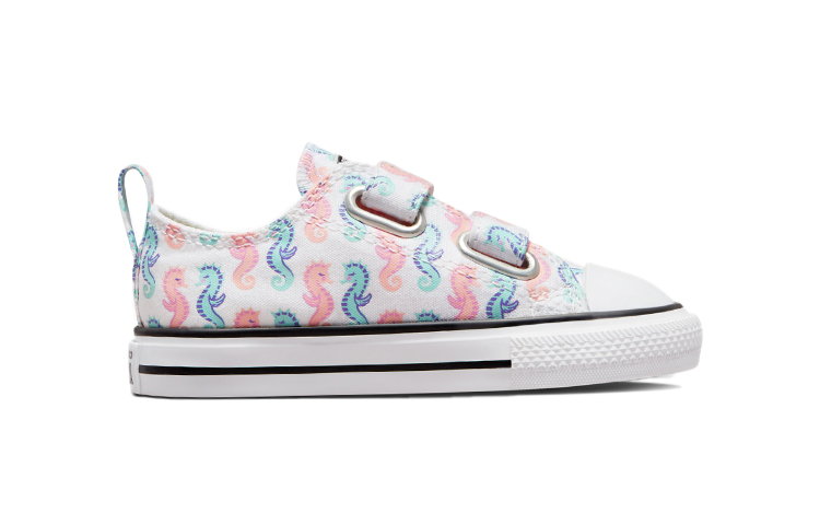 Order (TD) Converse Chuck Taylor All Star Easy-On Low 'Blanco Azul Rosa Graffiti' 772751C