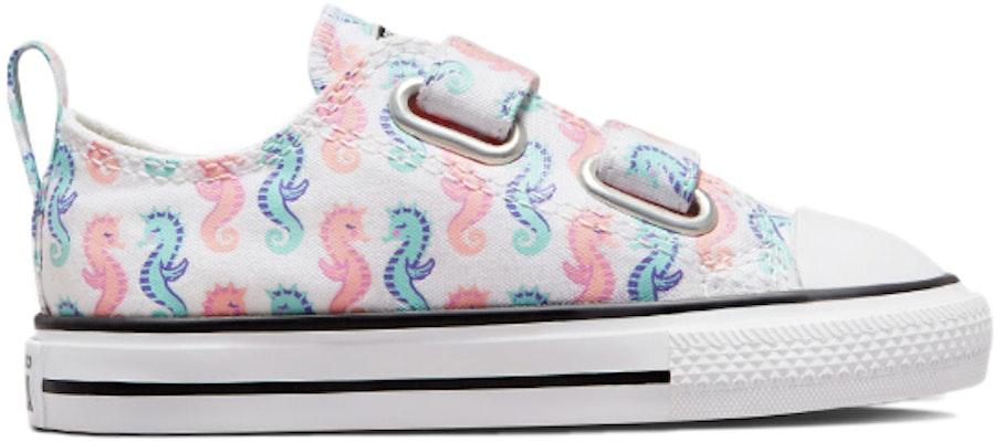 (Infant) Converse Chuck Taylor All Star Easy-On Low 'White Blue Pink Graffiti' 772751C Order (Infant) Converse Chuck Taylor All Star Easy-On Low 'White Blue Pink Graffiti' 772751C
