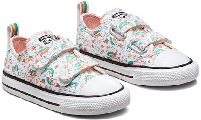 (Infant) Converse Chuck Taylor All Star Easy-On Low 'Rainbow Castles' 772945F Lookbook (Infant) Converse Chuck Taylor All Star Easy-On Low 'Rainbow Castles' 772945F