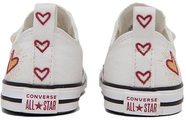 (TD) 匡威Chuck Taylor All Star轻便低帮'情人节2023 - 复古白' A04952F Shop (TD) 匡威Chuck Taylor All Star轻便低帮'情人节2023 - 复古白' A04952F