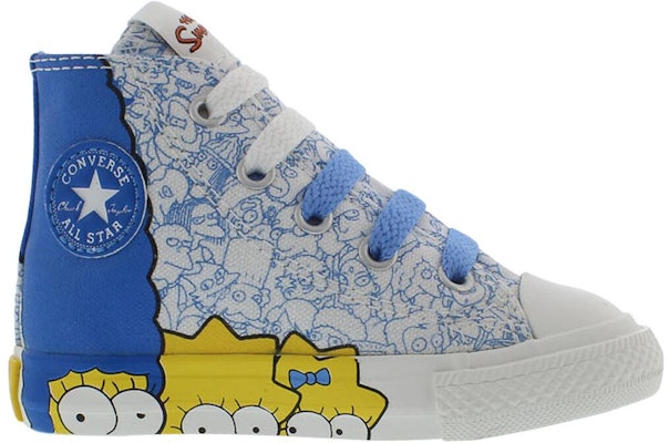 (Infant) Converse Chuck Taylor All Star Hi 'White Blue' 741391C Order (Infant) Converse Chuck Taylor All Star Hi 'White Blue' 741391C