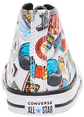(Infant) Converse Chuck Taylor All Star High 'Happy Hoops' 772451F Purchase (Infant) Converse Chuck Taylor All Star High 'Happy Hoops' 772451F