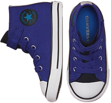 (Infant) Converse Chuck Taylor All Star High 'Navy Velcro' 772250C Shop (Infant) Converse Chuck Taylor All Star High 'Navy Velcro' 772250C