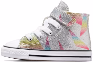 (Infant) Converse Chuck Taylor All Star EasyOn High 'Prism Glitter' A04739C (Infant) Converse Chuck Taylor All Star EasyOn High 'Prism Glitter' A04739C