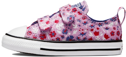 (Infant) Converse Chuck Taylor All Star Low 'Floral Print - Dark Purple' 772754C (Infant) Converse Chuck Taylor All Star Low 'Floral Print - Dark Purple' 772754C