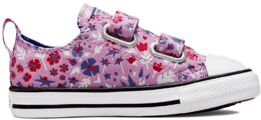 (Infant) Converse Chuck Taylor All Star Low 'Floral Print - Dark Purple' 772754C Order (Infant) Converse Chuck Taylor All Star Low 'Floral Print - Dark Purple' 772754C