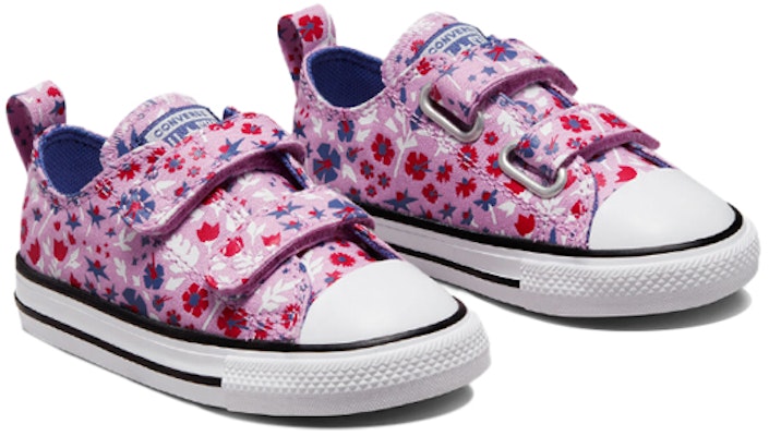 (Infant) Converse Chuck Taylor All Star Low 'Floral Print - Dark Purple' 772754C Lookbook (Infant) Converse Chuck Taylor All Star Low 'Floral Print - Dark Purple' 772754C