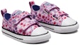 Lookbook (Infant) Converse Chuck Taylor All Star Low 'Floral Print - Dark Purple' 772754C