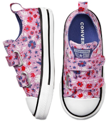 (Infant) Converse Chuck Taylor All Star Low 'Floral Print - Dark Purple' 772754C Shop (Infant) Converse Chuck Taylor All Star Low 'Floral Print - Dark Purple' 772754C