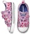 (Infant) Converse Chuck Taylor All Star Low 'Floral Print - Dark Purple' 772754C