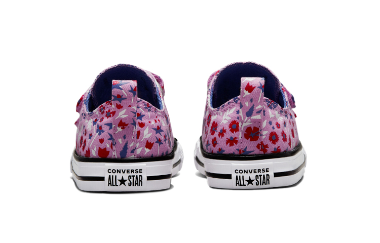 Purchase (TD) 컨버스 척테일러 올스타 로우 '플로럴 프린트 - 다크 퍼플' 772754C