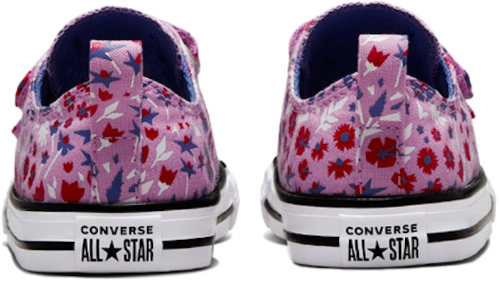(Infant) Converse Chuck Taylor All Star Low 'Floral Print - Dark Purple' 772754C Purchase (Infant) Converse Chuck Taylor All Star Low 'Floral Print - Dark Purple' 772754C