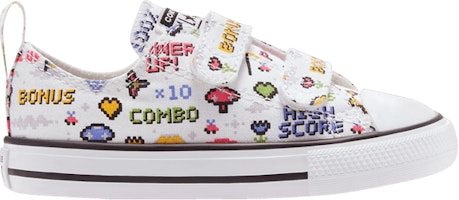 (Infant) Converse Chuck Taylor All Star Low 'Gamer - Rainbows and Diamonds' 770172F (Infant) Converse Chuck Taylor All Star Low 'Gamer - Rainbows and Diamonds' 770172F