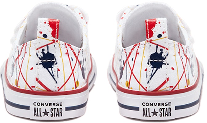 (Infant) Converse Chuck Taylor All Star Low 'Paint Splatter - White' 771909F Shop (Infant) Converse Chuck Taylor All Star Low 'Paint Splatter - White' 771909F