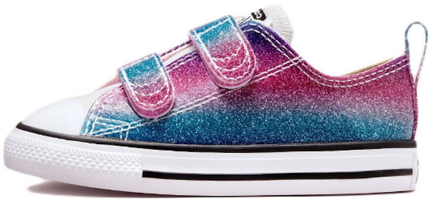(Infant) Converse Chuck Taylor All Star Low Easy-On 'Glitter Drip' A00391C Buy (Infant) Converse Chuck Taylor All Star Low Easy-On 'Glitter Drip' A00391C