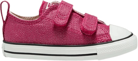 (Infant) Converse Chuck Taylor All Star Low Easy-On 'Summer Sparkle - Cerise Pink' 767778F (Infant) Converse Chuck Taylor All Star Low Easy-On 'Summer Sparkle - Cerise Pink' 767778F