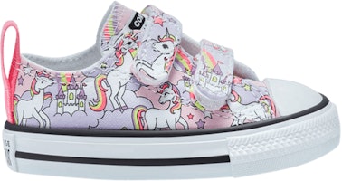 (Infant) Converse Chuck Taylor All Star Low Easy-On 'Neon Unicorn' 769108F (Infant) Converse Chuck Taylor All Star Low Easy-On 'Neon Unicorn' 769108F