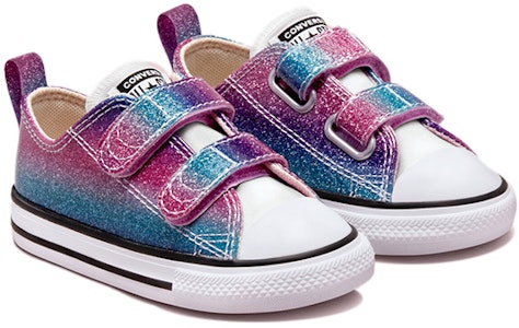 (TD) 컨버스 척테일러 로우 '글리터 드립' (편리한 착용) A00391C Lookbook (TD) 컨버스 척테일러 로우 '글리터 드립' (편리한 착용) A00391C