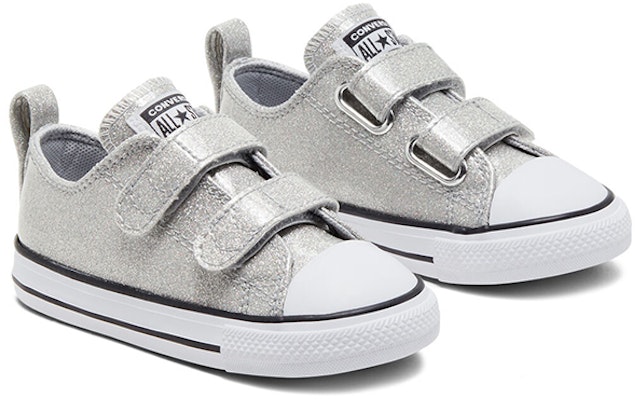 (TD) (嬰兒鞋)Converse Chuck Taylor All Star 低筒“幼童灰色”767184C 767184C Lookbook (TD) (嬰兒鞋)Converse Chuck Taylor All Star 低筒“幼童灰色”767184C 767184C