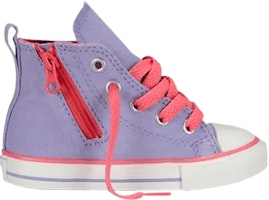 (Infant) Converse Chuck Taylor All Star Side Zip Hi 'Lavender Glow' 742914 (Infant) Converse Chuck Taylor All Star Side Zip Hi 'Lavender Glow' 742914