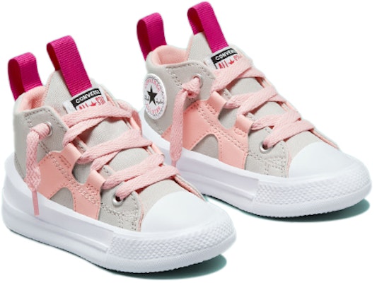 (Infant) Converse Chuck Taylor All Star Ultra Easy-On Mid 'Mouse Pink Zest' 772788C Lookbook (Infant) Converse Chuck Taylor All Star Ultra Easy-On Mid 'Mouse Pink Zest' 772788C