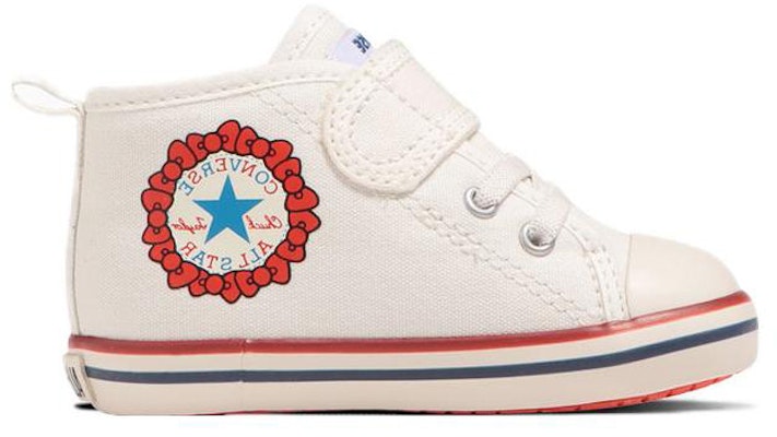 (Infant) Converse Hello Kitty x All Star High 'White Red' 37302570 Order (Infant) Converse Hello Kitty x All Star High 'White Red' 37302570