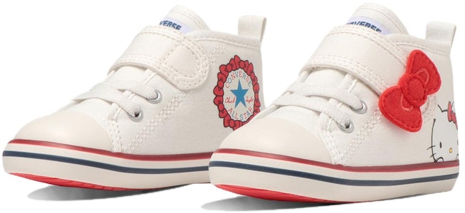 (TD) 匡威Hello Kitty联名款 全明星高帮白红色 37302570 Lookbook (TD) 匡威Hello Kitty联名款 全明星高帮白红色 37302570