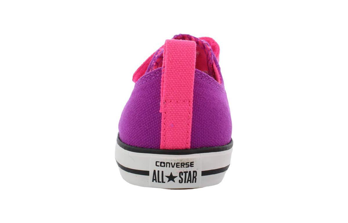 Shop (TD) Converse Low 'Rojo-Morado' 740613C