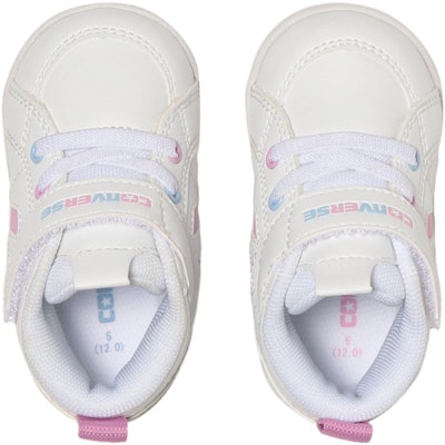 (Infant) Converse Mini Inchstar 'White Pink' 37302590 Shop (Infant) Converse Mini Inchstar 'White Pink' 37302590