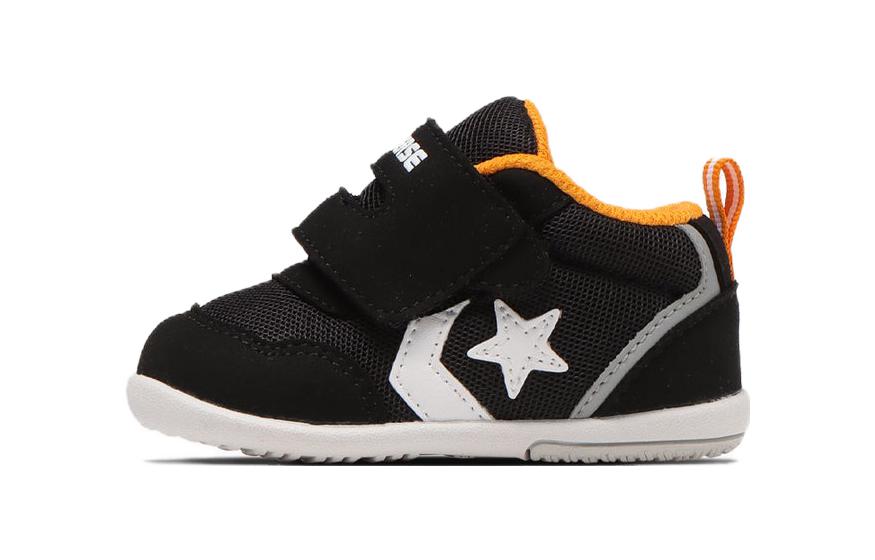 (Infant) Converse Mini RS2 'Black Orange' 37302441