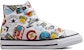 (Infant) Converse Nike x Chuck Taylor All Star High Top 'White Black Multicolor' 772451C