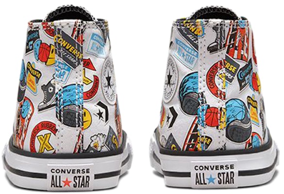 (Infant) Converse Nike x Chuck Taylor All Star High Top 'White Black Multicolor' 772451C Purchase (Infant) Converse Nike x Chuck Taylor All Star High Top 'White Black Multicolor' 772451C