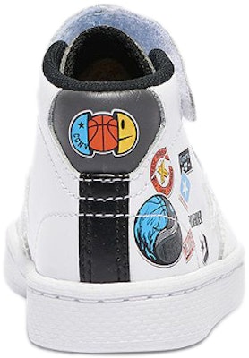 (Infant) Converse Nike x Pro Leather High Top 'White Grey' 772448C Lookbook (Infant) Converse Nike x Pro Leather High Top 'White Grey' 772448C