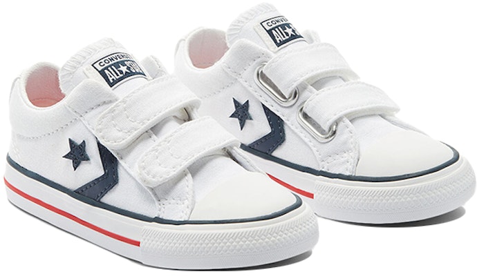 (TD) Converse Star Player 3V Low Top ''Putih Biru'' 715660C Lookbook (TD) Converse Star Player 3V Low Top ''Putih Biru'' 715660C