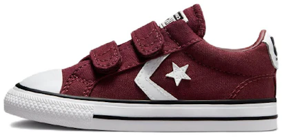 (Infant) Converse Star Player Easy-On 'Burgundy' A02595C (Infant) Converse Star Player Easy-On 'Burgundy' A02595C