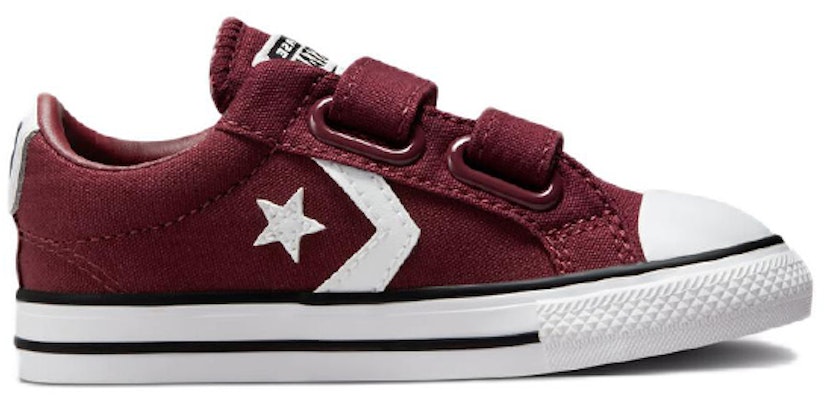 (Infant) Converse Star Player Easy-On 'Burgundy' A02595C Order (Infant) Converse Star Player Easy-On 'Burgundy' A02595C