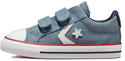 (Infant) Converse Star Player Easy-On 'Light Blue' A01611C (Infant) Converse Star Player Easy-On 'Light Blue' A01611C