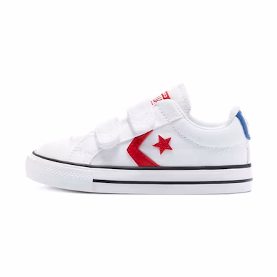 (Infant) Converse Star Player Easy-On 'White Red'