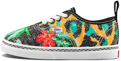 Vans Crayola x Authentic Elastic Lace 'Black Green Yellow' VN0A34A1ARF Vans Crayola x Authentic Elastic Lace 'Black Green Yellow' VN0A34A1ARF