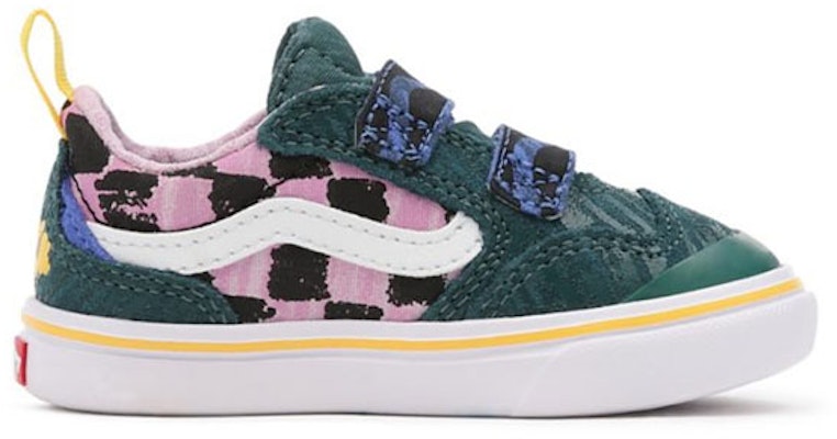 Vans Crayola x Comfycush New Skool Velcro 'Green Yellow Pink' VN0A4TZHARJ Order Vans Crayola x Comfycush New Skool Velcro 'Green Yellow Pink' VN0A4TZHARJ