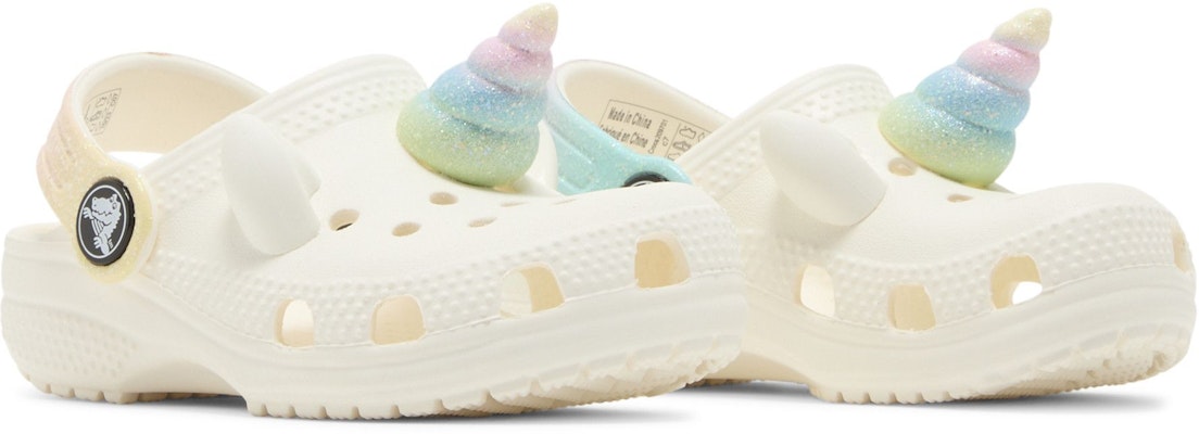 (Infant) Crocs Classic Clog 'I Am Rainbow Unicorn' 209701-0WV Cheap (Infant) Crocs Classic Clog 'I Am Rainbow Unicorn' 209701-0WV