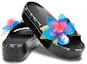 Shop (Infant) Crocs Platform Hyper Tropic '3D Flowers Black' 205854-98X