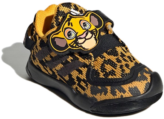 (Toddler) adidas x Disney Simba Lion King ActivePlay Shoes 'Crew Yellow Core Black' H02549 Lookbook (Toddler) adidas x Disney Simba Lion King ActivePlay Shoes 'Crew Yellow Core Black' H02549