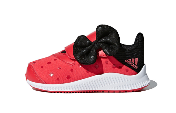 (TD) adidas Disney Minnie Fortarun 'Red Black'